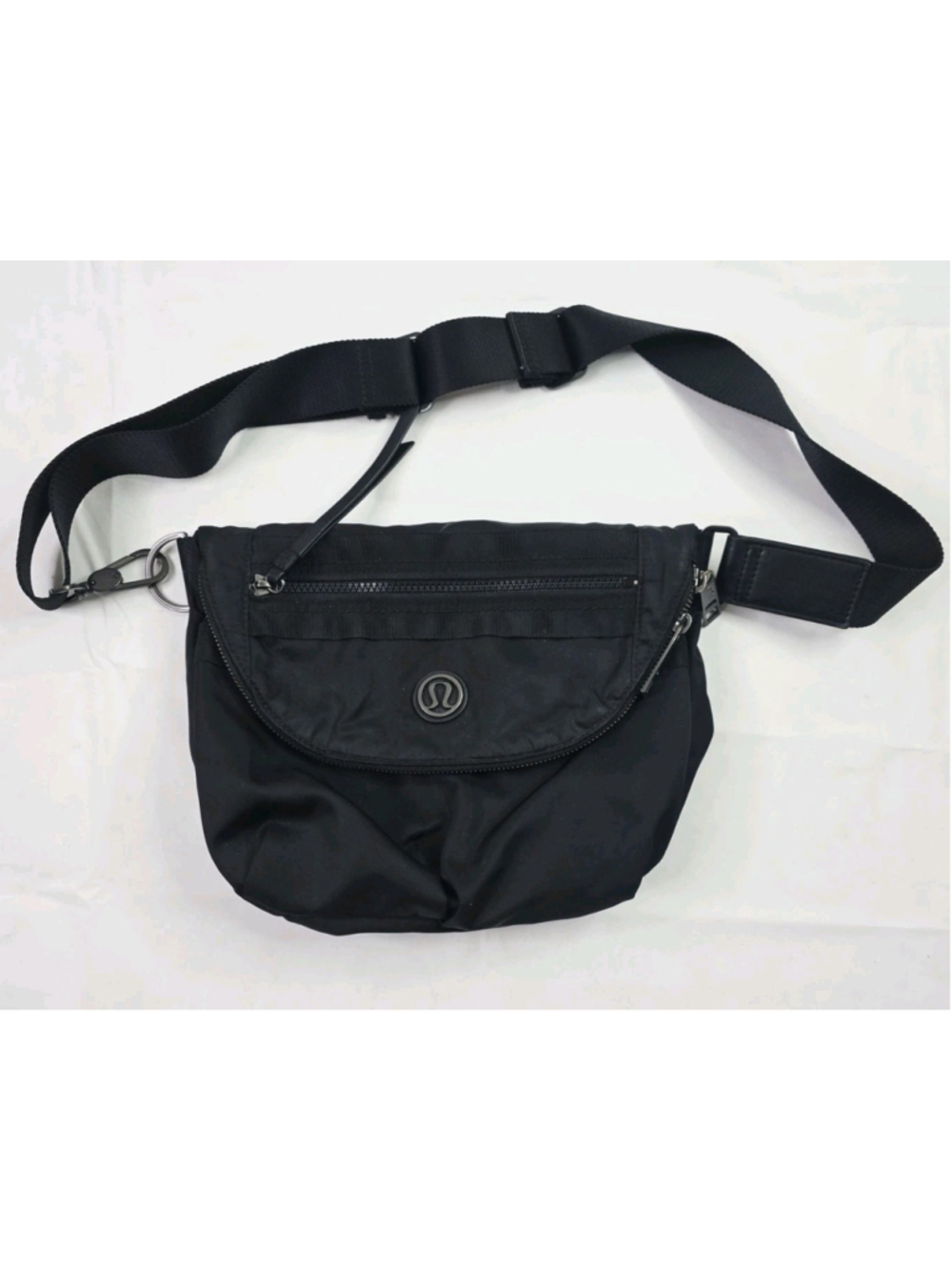 Lululemon Black Festival Crossbody Bag Dance Your Asana Off Purse
